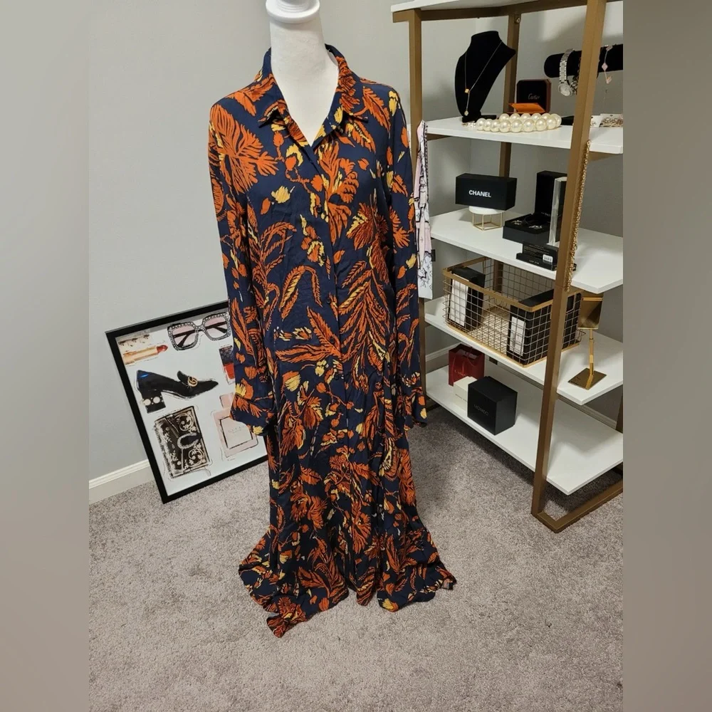 Thakoon Floral Button Up Dress - Picture 8 of 10